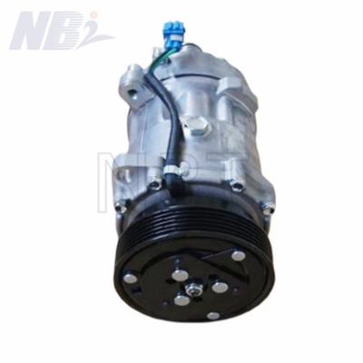 China VW Jetta Golf Corrado Passat Sharan Vento AC Compressor SD7V16 24V For Manufacturing 357820803J 357820803R 7DB820805A for sale