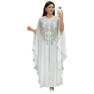 China Elegant Traditional Muslim Clothing Pearl Formal Abaya and Middle East Islamic Clothing Occasion Wear Elegant Muslim Burka Dress for sale