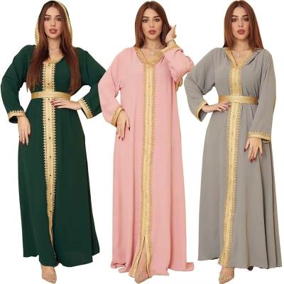 China Factory Sale Direct Habaya Eid Solid Color Modest Khimar Hijab Abaya Skirt Elegant Long For Muslim Women Lady Dress for sale