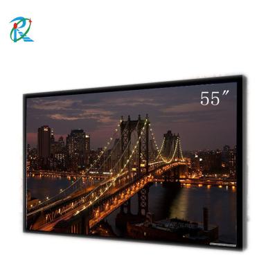 China Advertising 55inch Sunlight High Brightness Panel 2000 Nit LCD Readable Super Viewing Screen for sale