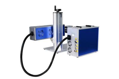 China Desk Portable CO2 Laser Markierungsmaschine 100W 50W mit Split-Typ zu verkaufen