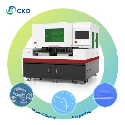 China Infrared Picosecond Fiber Laser Cutting Machine with Splitting Laser Source Power 150W for sale