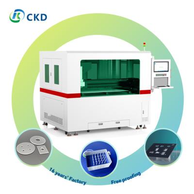 중국 적외선 100W MOPA 레이저 유리 절개 기계 조정 가능한 절단 속도 0-600mm/s 판매용