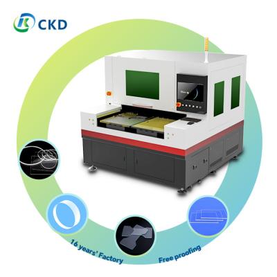 China Máquina de corte a laser de vidro de 3500 kg com M2 < 1,2 feixe e velocidade de corte ajustável à venda