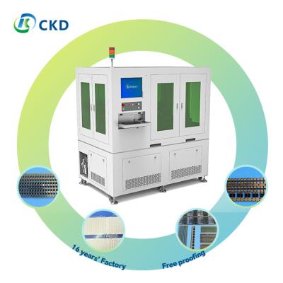 China Limpeza a laser de alta frequência de 200 Hz com arrefecimento de ar e controlo PLC 800 kg à venda