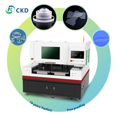 China Máquina de corte a laser de vidro ultra-claro de corte único ≤ 19 mm com tecnologia avançada de vidro de quartzo à venda