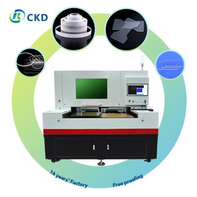 China Customized Laser Glass Cutting Machine for Specific Glass Processing Needs Ultra-clear Glass Single Cut ≤19mm for sale