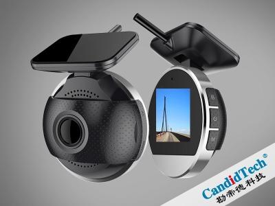 China 64G TF Card Dash Camera Com Monitor Frente Dual Gravação Opcional à venda