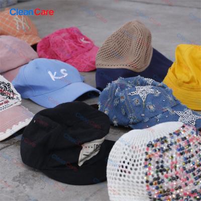 China Best quality international second hand clothing wholesale used hats and hats /wholesale used cheap clothing hats for sale