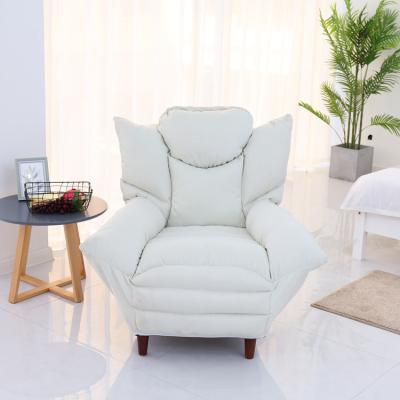 China New Model Convertible Latest Designs Soft Gray Apartment Couch Best Comfortable Reading Sofa Chair for sale