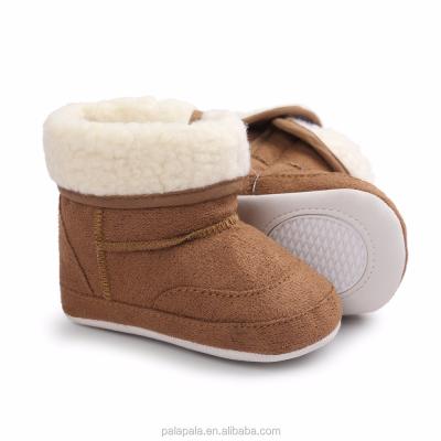 China European & American Winter Baby Booties Cotton Booties Cotton Baby Boys Girls Baby Moccasins Warm Rubber Sole Shoes for sale