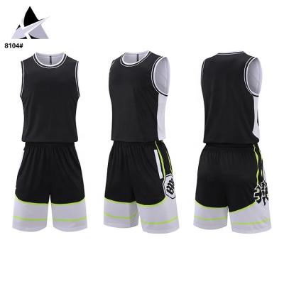 China Breathable Wholesale Custom Basketball Tank Top Men Basketball Uniforms Basketball Tank Tops for sale