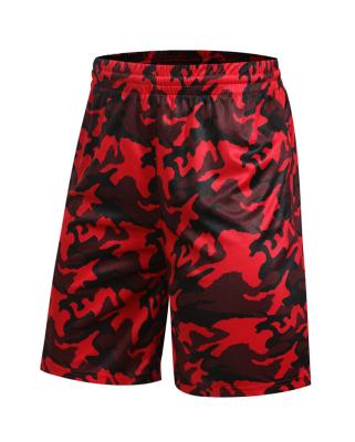 China 2021 Breathable Hot Printing Quick Dry Basketball Wear With Porket Basketball Shorts for sale