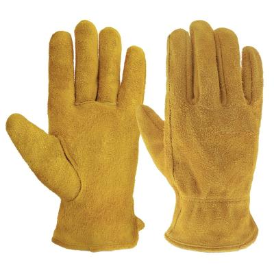 China OZERO Abrasion Resistant Leather Gardening Work Gloves Men Women Whip Garden Gloves with Mesh Lining Breathable Soft for sale