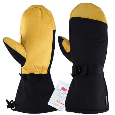 China OZERO Heat Winter Ski Mittens Thinsulate Insulated Snow Gloves Work Glove Heated Thermal For Men And Women for sale