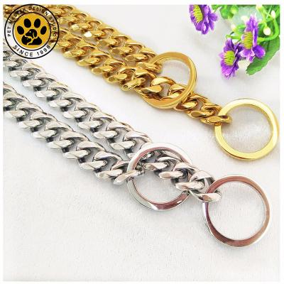 China SinSky Customized Pet Supplies Metal 13mm Pet Training Neck Hex Chain Wholesale for sale