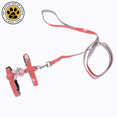 China SinSky Viable I-shaped Nylon Rope Cat Chest Strap Pet Traction Belt Traction Harness Cat Traction Rope Young Cat and Dog for sale