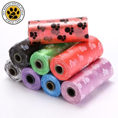 China SinSky Viable Pet Poop Waste Disposal Bag Dog Shit Bag Plastic Eco-Friendly Disposable Dog Poop Bag Disposable Waste Pack for sale