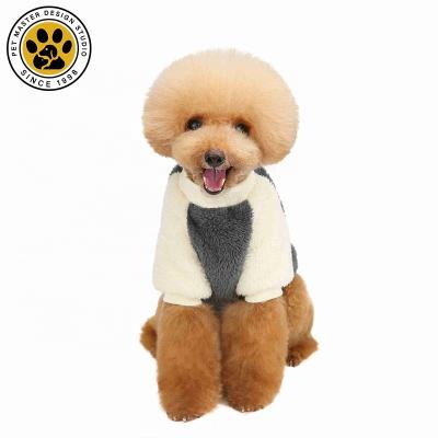 China Stored Adjustable Comfortable Pet Master Pet Clothes Jacket Dog Puppy Clothes Rabbit Coat Puppy Fleece Dog Sweater Winter Clothes for sale