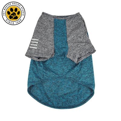 China Wholesale 4-Way-Stretch Viable Fitness Performance New Master Pet Design Pet Supplies Custom Dog Clothes Summer Dog T-Shirt for sale