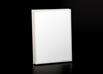 China Pure White 16”x12” Small White Framed Mirror With A Special Box Frame Construction for sale