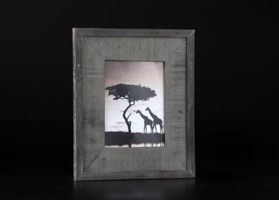 China Classic Dark Gray Wall Hanging Photo Frames , living room wall picture frames for sale