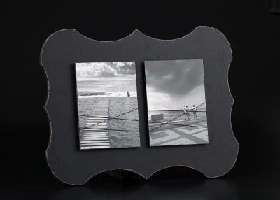 China Two Openings 5”x7” Wall Hanging Photo Frames for living room , bathroom for sale