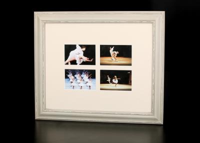 China 4 – Multi Openings 4”x6” Collages Photo Frame In Rural Bushed White Color for sale