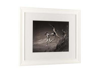 China MDF White Wood Gallery Frames for displaying your favorite family memory , pet for sale