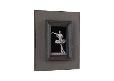 China One Small Single Opening 4”x6” MDF Wall Frames for bedroom In Multi Antique Grays Finishing for sale