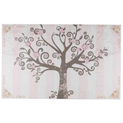 China Big Size 43” x 27” Wall Decorative Handed Painted Canvas For Flowers And Trees for sale