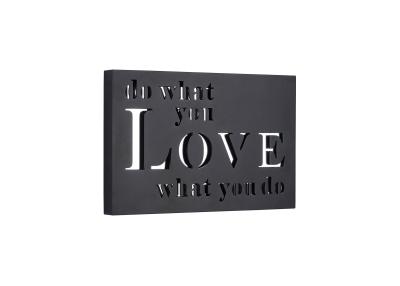 China 11” X 7” Rectangle Laser Cut Caption Photo Frames , Black Pure Solid Wood Picture Frames for sale