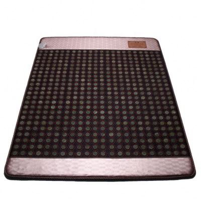 China Comfortable Heat Treatment Exercises Amethyst Germanium Tourmaline Heating Mattress Negative Ion Mattress for sale