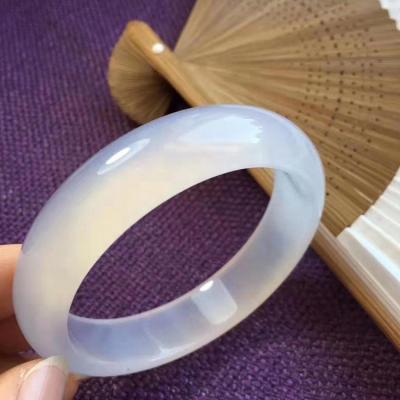 China Wholesale Natural Jade White Jade Bangle Jewelry Eco - Friendly for sale