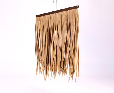 China Synthetic Thatch Beach Umbrella Tropical Thatched Tile Roof Real Palapa Thatch Roof for sale