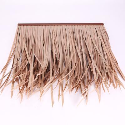 China Gazebo Artificial Palm Leaves Thatch Synthetic Tha Gazebo Thatch Roofing Thatch Open Hut à venda