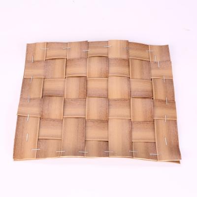 Chine Folk Craft Artificial Bamboo Mat Ceiling à vendre