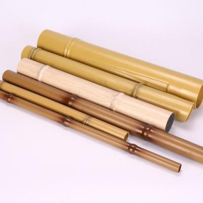 China Foundry UV Protection Synthetic Bamboo Pole green plastic coated bamboo poles plastic coated bamboo poles for sale