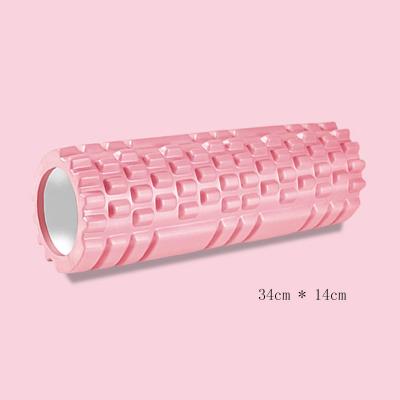 China Body Shaping Wholesale Custom Logo Printing Fitness Massager Yoga Massager High Density Round Soft Muscle Rollers for sale