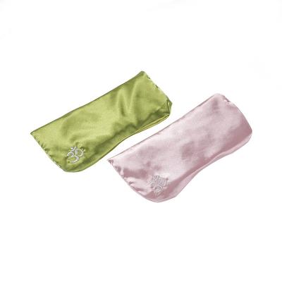 China Anti-Static Hot Sale Lavender And Cassia Yoga Eye Silk Pillow With Custom Logo Available for sale