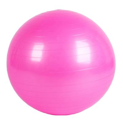 China custom logo and color yoga pilates gym gym exercise ball 55cm 65cm 75cm PVC anti-shatter anti-shatter fitness yoga ball for sale