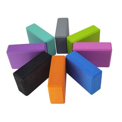 China . Custom Logo And Color High Density High Density Eco - Friendly Yoga Blocks Pilates Bricks Foam EVA Exercise Fitness Quality Yoga Blocks Eco - Friendly for sale