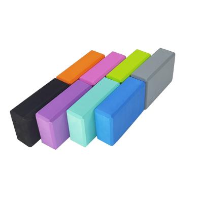 China . High Density Eco-Friendly High Density Yoga Blocks Pilates Bricks Foam Blocks Customized EVA Logo And Color Exercise Fitness Quality Yoga Eco-Friendly Blocks for sale