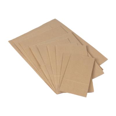 China Factory Price Recyclable Cheap Stand Up Food Bags Kraft Paper Brown Kraft Shipping Paper Bag for sale