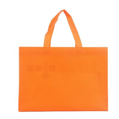 China Large Rectangle Tote Shopping Bag Nonwoven Fabric Printed Safety Catering Paper Bag for sale