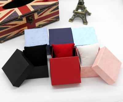 China Recyclable Custom Printed Small Luxury Paper Jewelry Necklace Box Packaging Watch Gift Boxes for sale