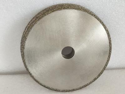 China 1A1R 135*2*20*3 Edged Grit D30/35   Electroplated Diamond Grinding Cutting Disc for sale