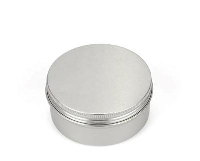 China Recyclable aluminum jar for cream for cosmetic aluminum cans small quantity for sale