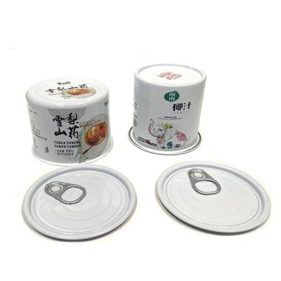 China High Quality 2 Piece Tin Can Metal Empty Canister Food Used For Sauce For Seed For Flowers For Cat Food for sale