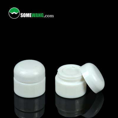 China 15ml Empty Cosmetic Glass Jar Cosmetic Jar With Lid Wholesale Mini Eye Cream Jar for sale